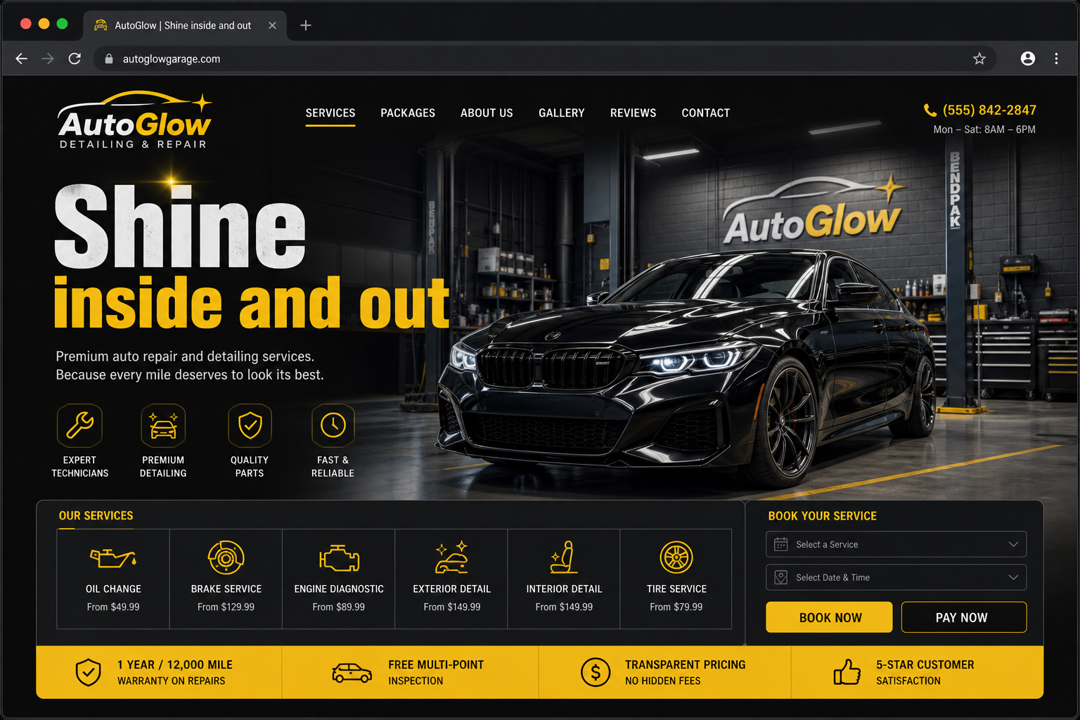 Auto repair & detailing