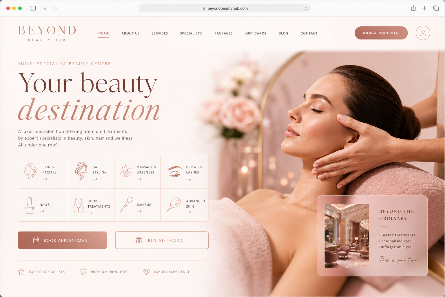 Beauty centre