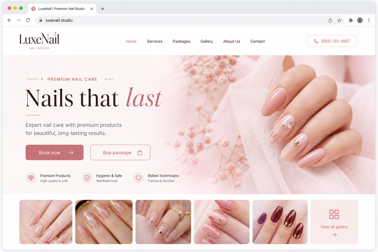 Nail studio