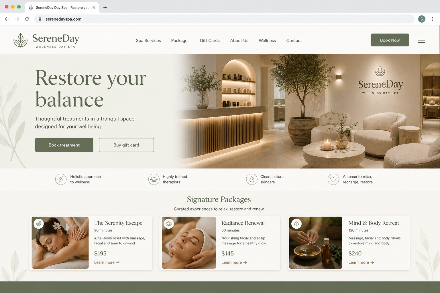 Wellness & day spa